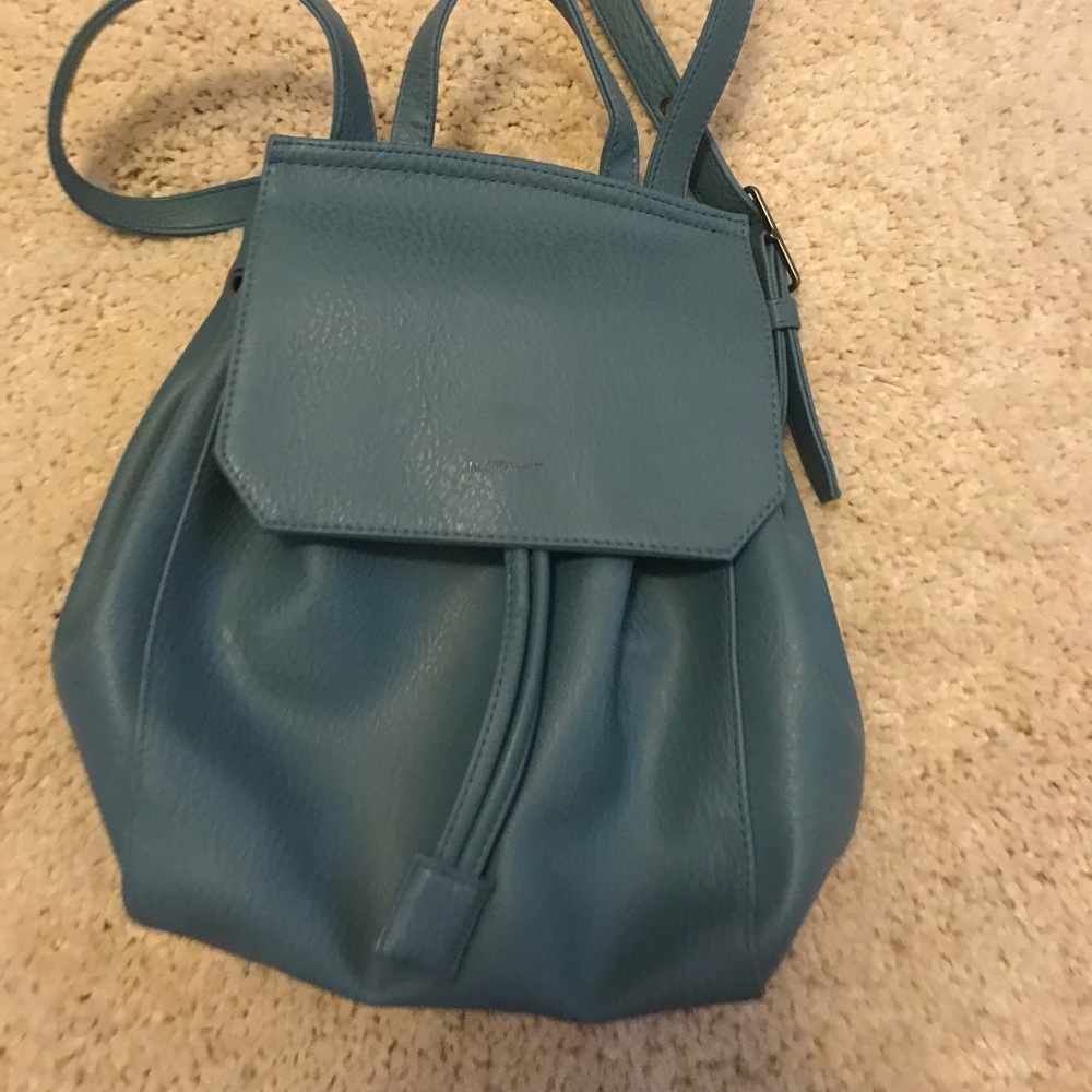 Matt + Nat blue backpack